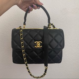 Designer INSPIRED quilted flap purse